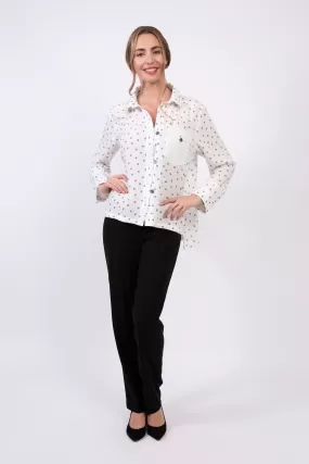 AA334 - Karen Linen Blouse