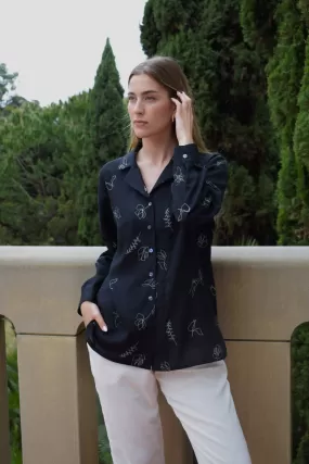 AA387 - Emma Linen Blouse