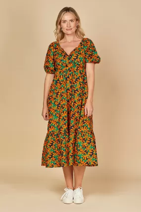 Alison Midi Dress in Nemo