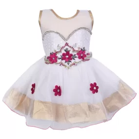 Baby Girls Frock Dress fr10pinknw