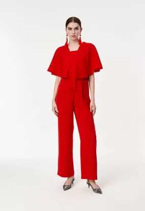 Batwing Sleeve Jumpsuit