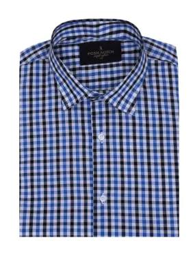 Blue Check Casual Shirt