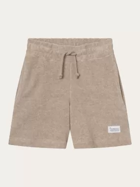 Casual terry shorts - Safari