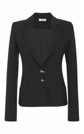 Double Wool Signature Closure Blazer