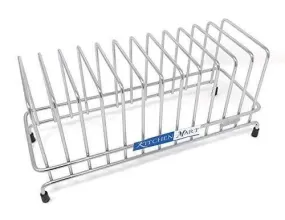 Kitchen Mart Steel Plate stand (12 Slots)