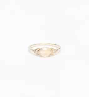 Opal Long Spear Ring