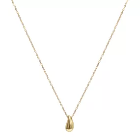 Water Drop Necklace in Gold